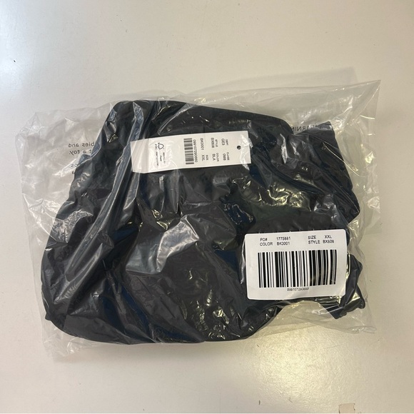 NWT J. Crew Black '90s High Leg Bikini Bottom - Picture 5 of 5